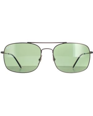 Ray-Ban Aviator Gunmetal Polarized Rb3611 - Green