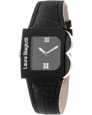 Laura Biagiotti Ladies Watch Quartz Steel - Black