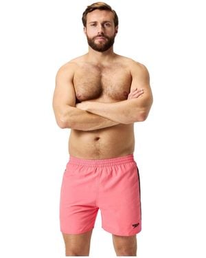 Speedo Hyperboom Splice Swim Shorts - Pink