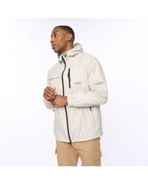 Crosshatch Men's Utilate Jacket In Stone - Naturel