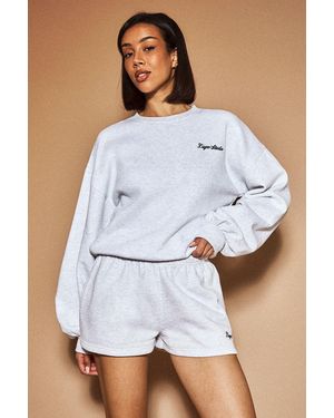 DSGN Studio Boxy Crew Neck Sweatshirt - Blue