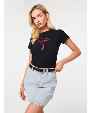 Pink Vanilla Hottie Chilli T-Shirt - Blue