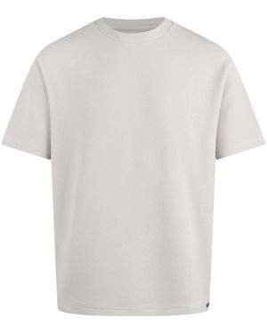 Luke 1977 Mykynos Crinkle Textured T-Shirt - White