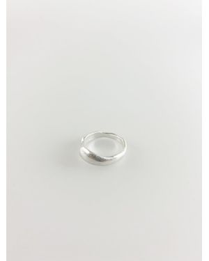 SVNX Ridged Ring - White