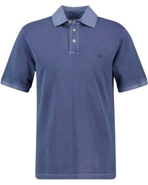 GANT Sunfaded Polo Shirt - Blue