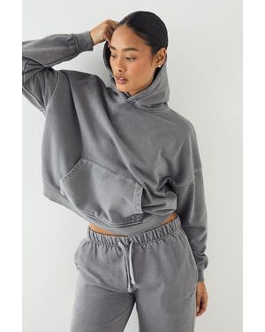 DSGN Studio Premium Heavyweight Washed Oversized Hoodie - Grey