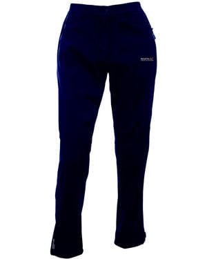 Regatta Great Outdoors /Ladies Geo Softshell Ii Short Leg Trousers - Blue