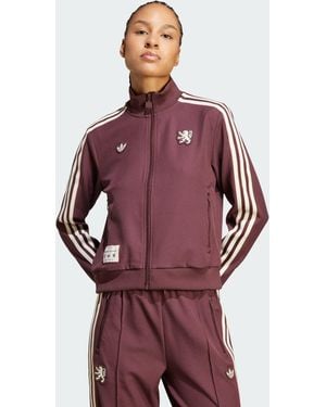 adidas Originals Olympique Lyonnais Terrace Icons Track Top - Red