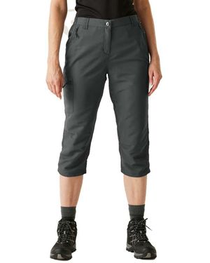 Regatta Chaska Capri Iii Lightweight Cropped Trousers - Black