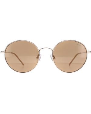 Elle Round 14908 Metal - Brown