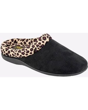 Sleeper Carmen Slippers - Black