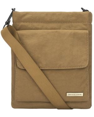 Smith & Canova Portrait Nylon Crossbody Bag - Natural