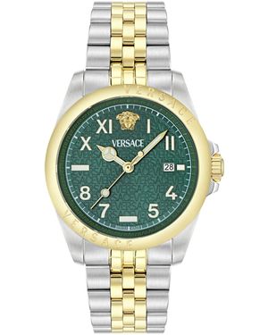 Versace Anteo Watch Ve9H00524 Stainless Steel (Archived) - Metallic