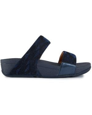 Fitflop Lulu Glitz Sandals - Blue