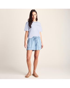 TOG24 Lauri 100% Cotton Supersoft T-Shirt - Blue