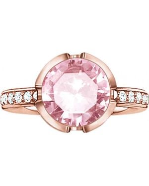 Thomas Sabo Tr2037-633-9-52 Ladies Ring - Pink