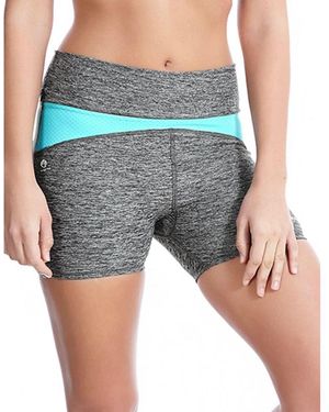 Freya Active Reflective Speed Fitted Gym Short - Blue