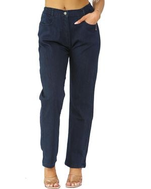 MYT Side Elastic Waist Jeans - Blue