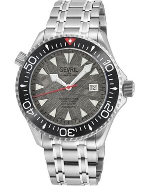 Gevril Hudson Yards Swiss Automatic Watch - Grey