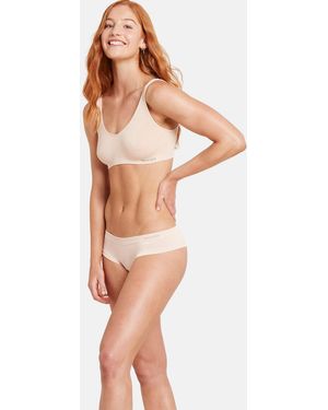 Boody Organic Bamboo Brazilian Bikini - White