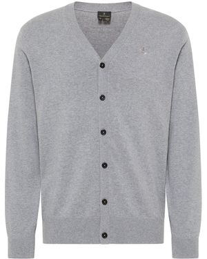 Dreimaster Vest Licht Grijs Melange