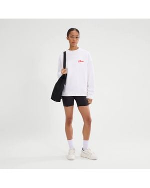 Ellesse Lo Sbuffo Sweatshirt - White