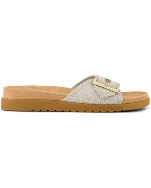 TOMS Marin Slide Sliders Natural - White