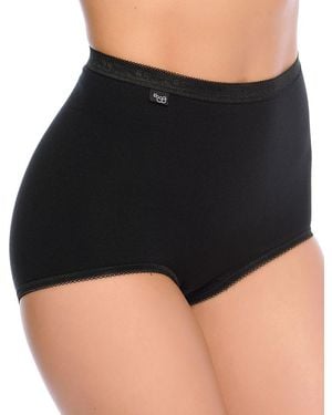 Sloggi Basic+ Maxi 2P 2 Pack - Black