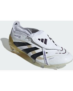 adidas Originals Predator Elite Fold-Over Tongue Firm Ground Boots - White