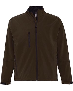 Sol's Relax Soft Shell Jacket (Breathable, Windproof And Water Resistant) (Dark Chocolate) - Brown