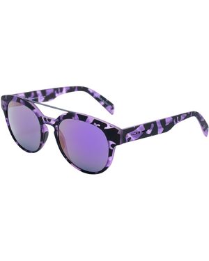Italia Independent Sunglasses 50/18/140 Mm Acetate - Purple