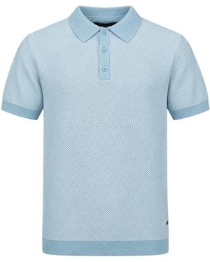 Bench Totti Polo Shirt Cotton - Blue