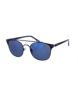 Armand Basi Ab12299 Oval Shape Sunglasses - Blue