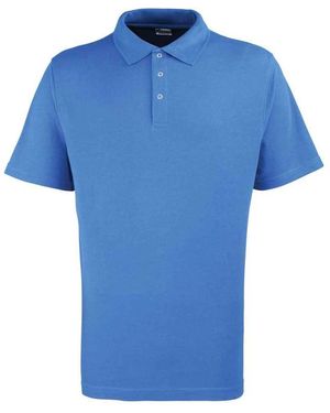 PREMIER Studded Polo Shirt (Royal) - Blue