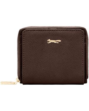 Paul Costelloe Kalina Leather Purse - Brown