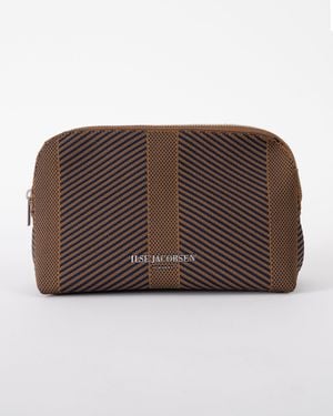 Ilse Jacobsen Knitty Makeup Bag - Brown