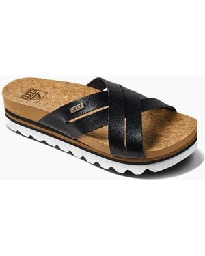Reef Cushion Bloom Hi/Tan Mesh - White