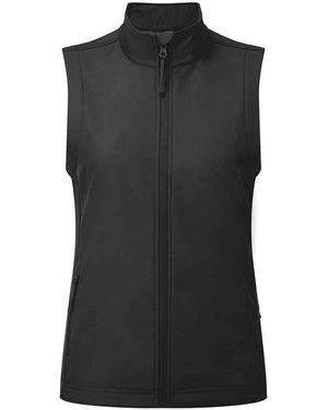 PREMIER Ladies Windchecker Gilet - Black