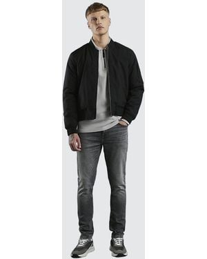 River Island Skinny Jeans Fit Denim Cotton - Black