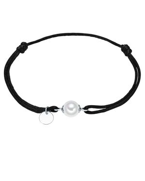 Rafaela Donata Satin Bracelet - Black