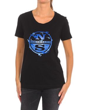 North Sails Short Sleeve T-Shirt 9024340 - Black