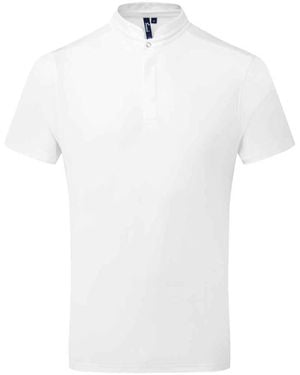 PREMIER Essential Coolchecker Short-Sleeved Chef Shirt - White