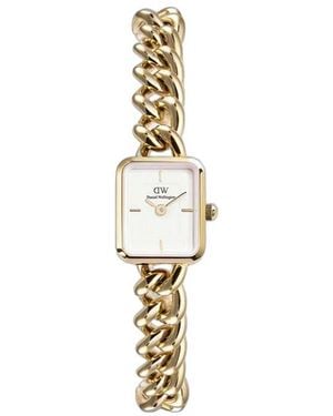 Daniel Wellington Dw00100836 Ladies Jolie Chain 15Mm Watch - Metallic