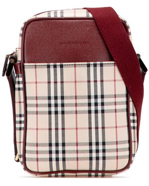 Burberry Chequered Crossbody Bag