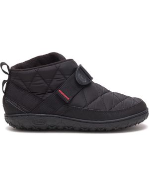 Chaco Ramble Puff Ankle Boot Mules - Black