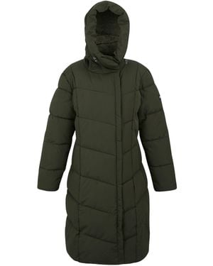 Regatta Ladies Nurie Quilted Jacket (Dark) Material_Polyester - Green
