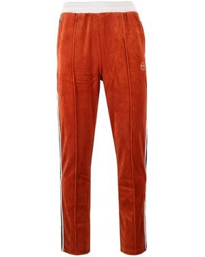 Sergio Tacchini Track Trousers Rooibos Tea/Gardenia - Red