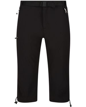 Regatta Xert Stretch Iii Active Capri Shorts - Black