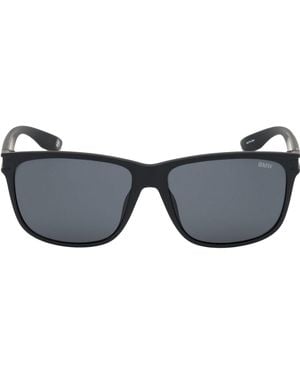 BMW Matte Framed Smoke Polarised Lensed Sunglasses - Grey