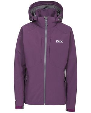 Trespass Ladies Martina Waterproof Jacket (Blackberry) - Purple